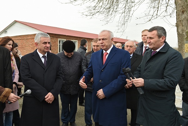 В Адыгею с визитом прибыл Президент Абхазии