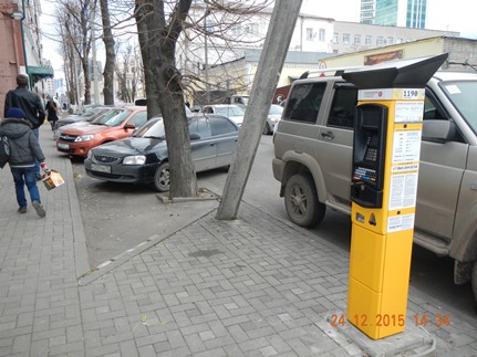 В Краснодаре устанавливают эко-паркоматы