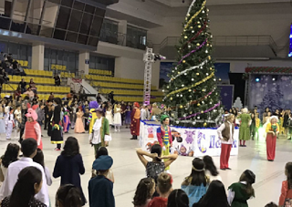 Яркое сказочное представление, посвященное Новому году, состоялось в Элисте в «Ойрат-Арене»