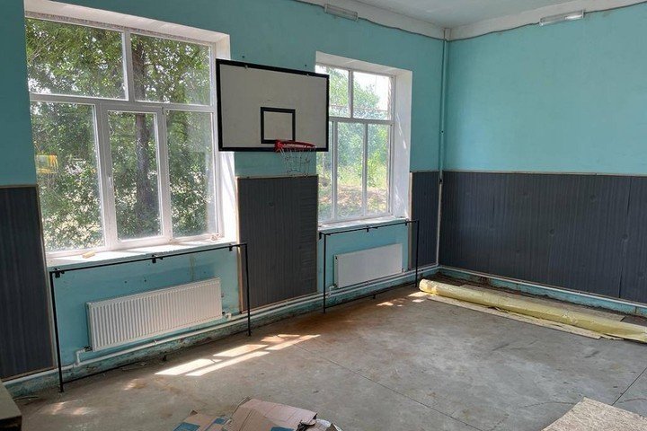 В Адыгее обновляются спортивные залы в сельских школах